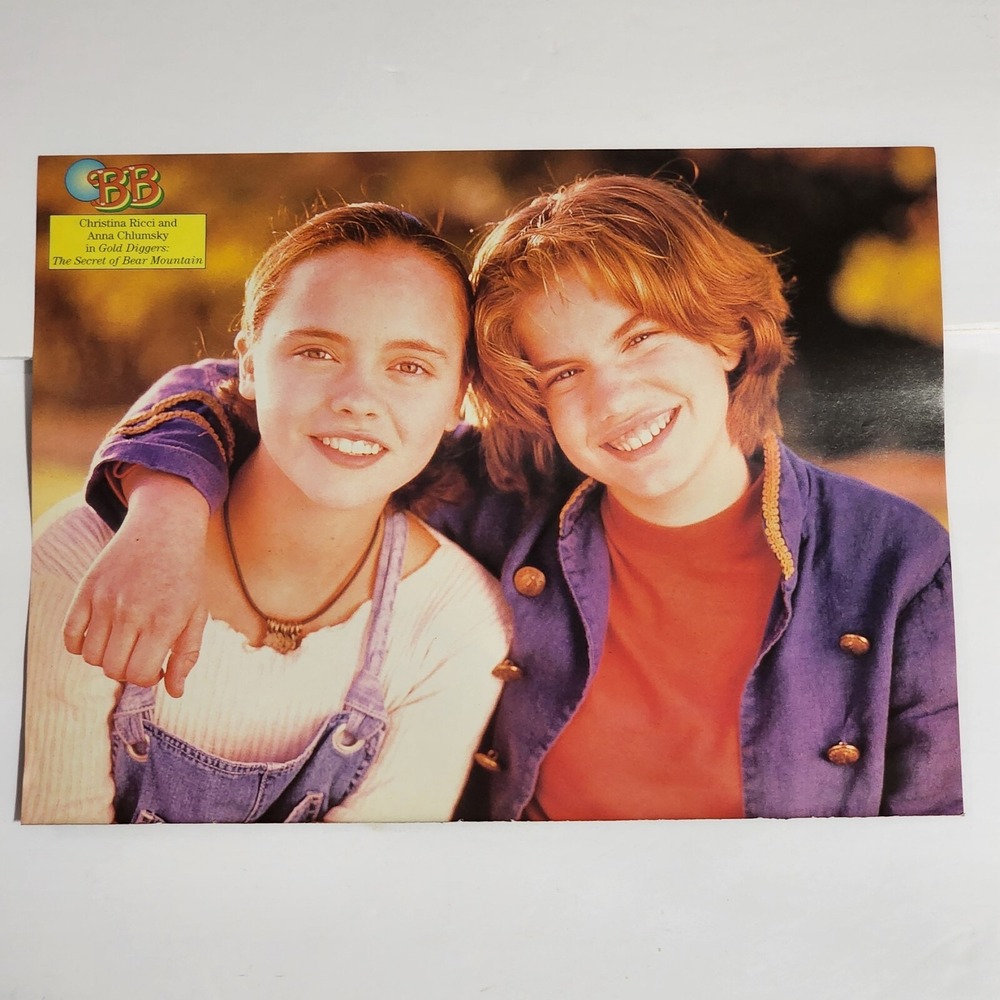 Paula Abdul Christina Ricci Anna Chlumsky pinup poster clipping vintage 8x10